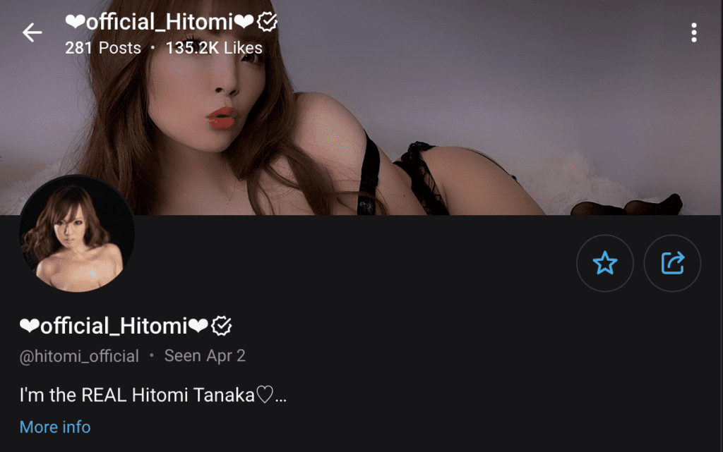 Hitomi onlyfans asain model